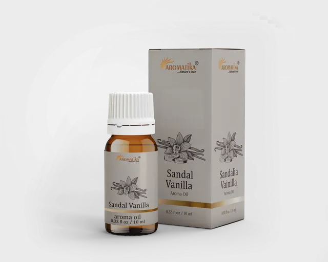 aromatika-aroma-oil-sandal-vanilla-huile-10ml-cocooning image 1