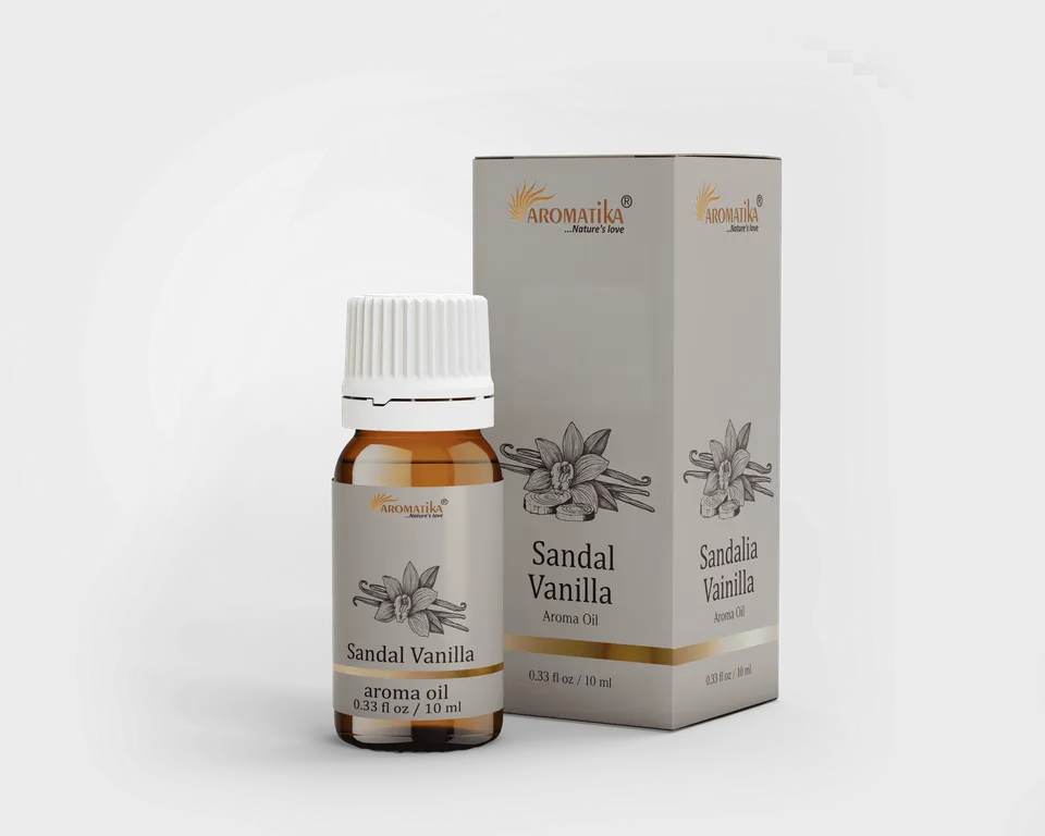 aromatika-aroma-oil-sandal-vanilla-huile-10ml-cocooning image 1