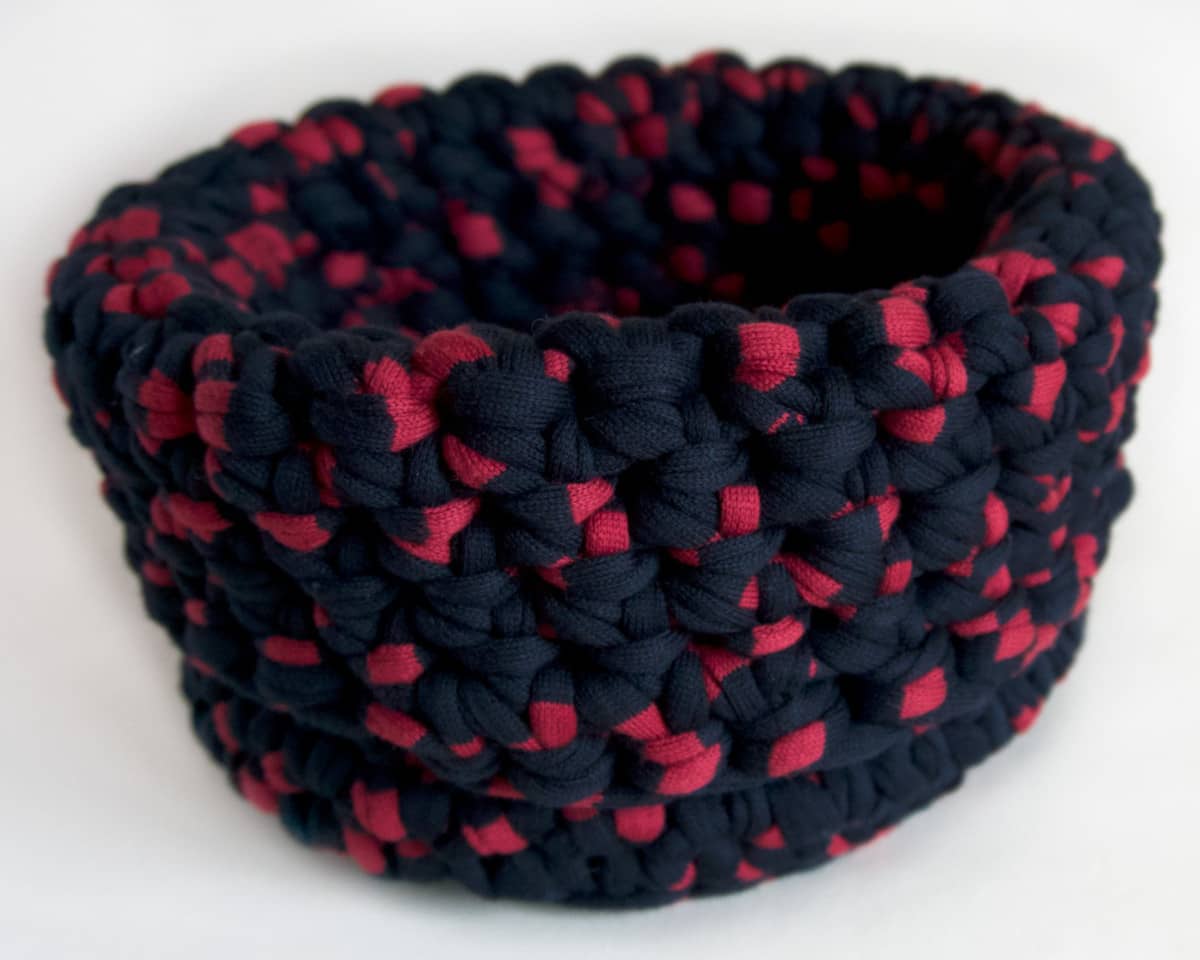am-cla-paniers-rangement-panier-crochet-rouge-et-noir-coton-recycl image 8