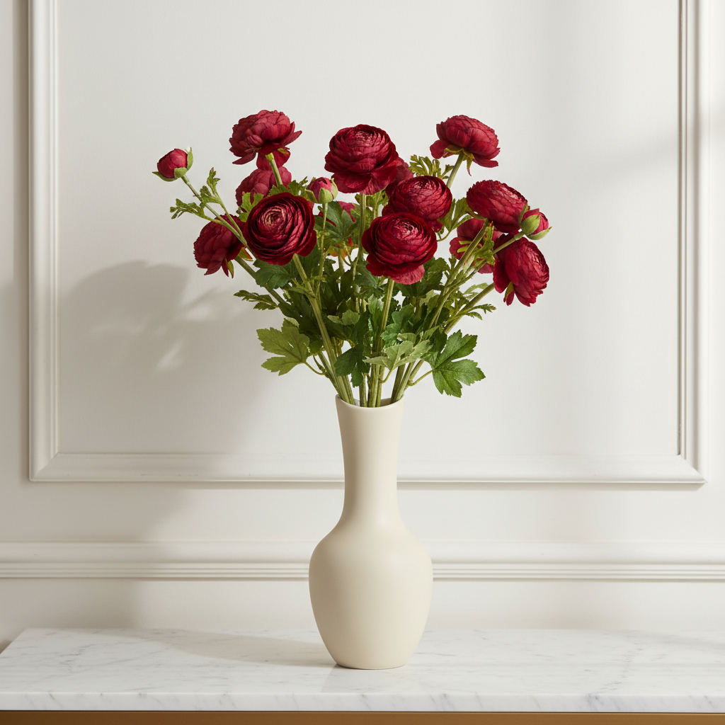 sia-noah-tige-renoncule-premium-56-cm-fleur-artificielle-rouge image 4