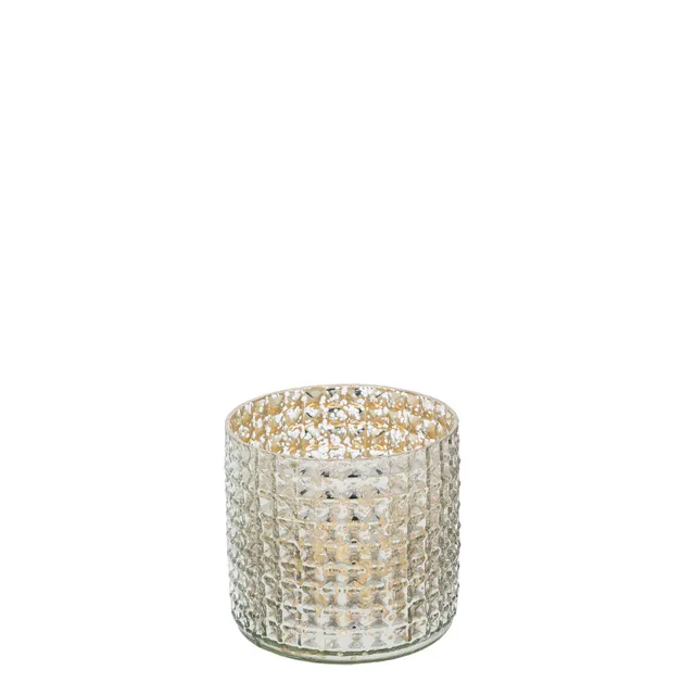 sia-nora-midas-photophore-13-cm-argent-verre-d-poli image 1
