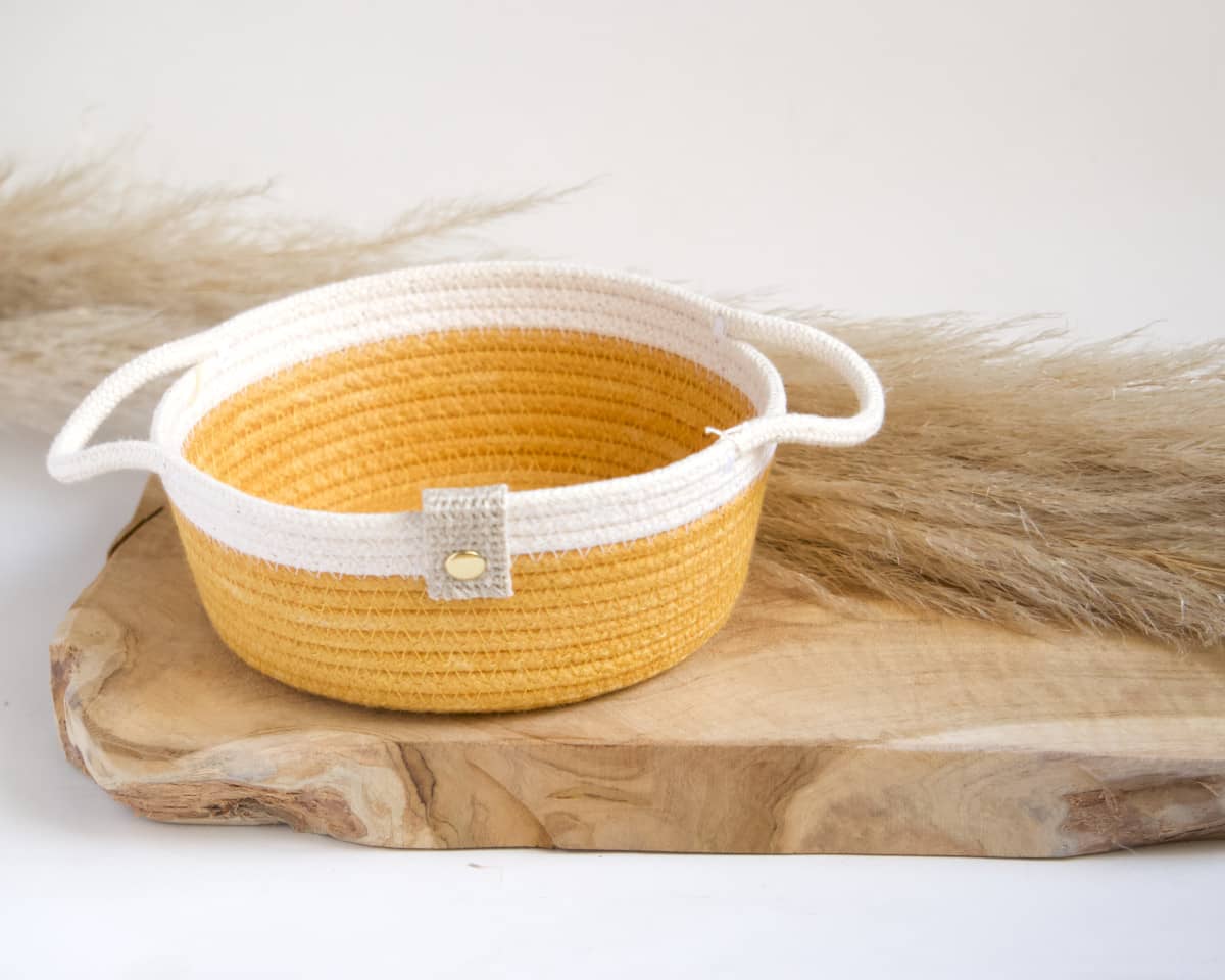 am-cla-paniers-rangement-corbeille-jaune-anses-coton image 6