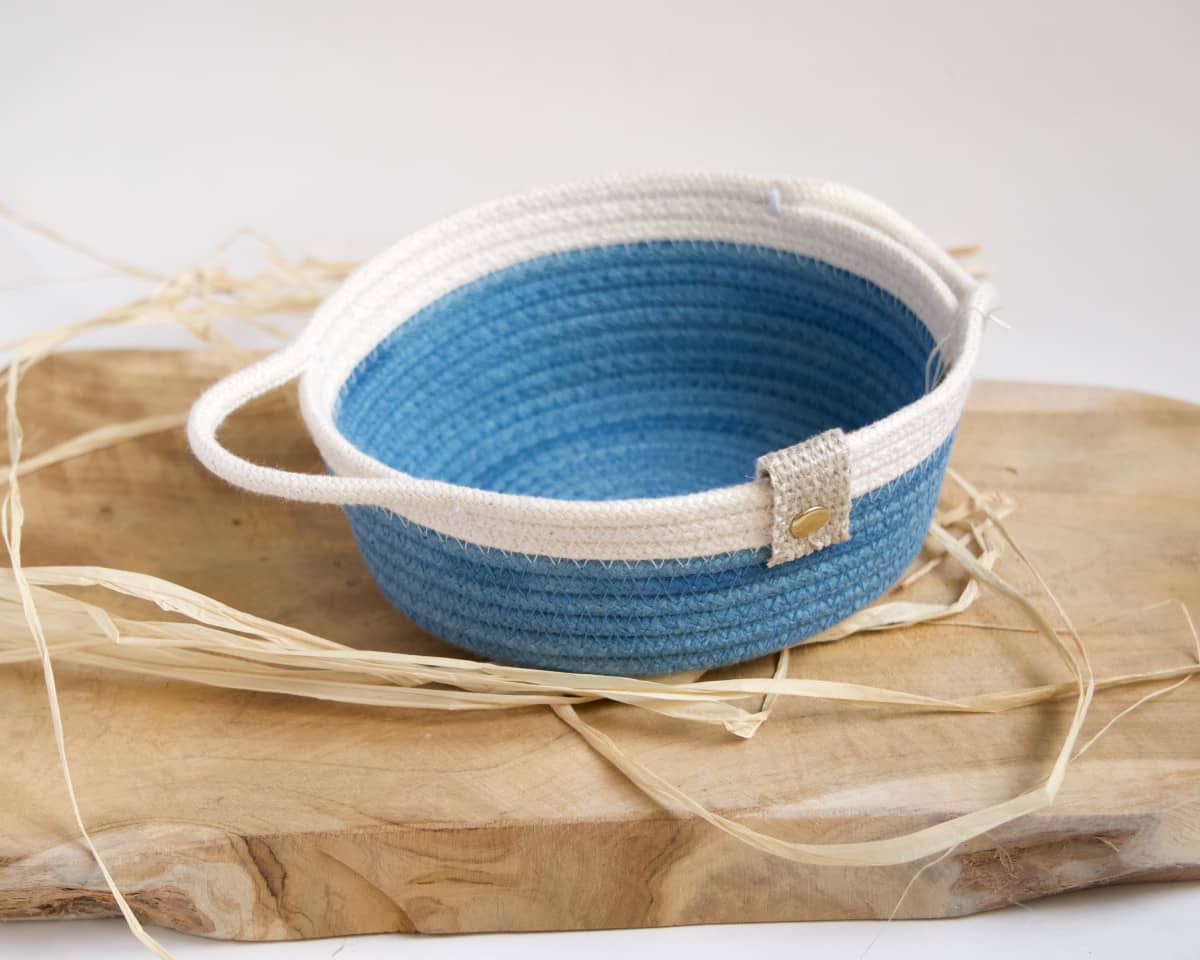 am-cla-paniers-rangement-corbeille-bleu-indigo-anses-coton image 6
