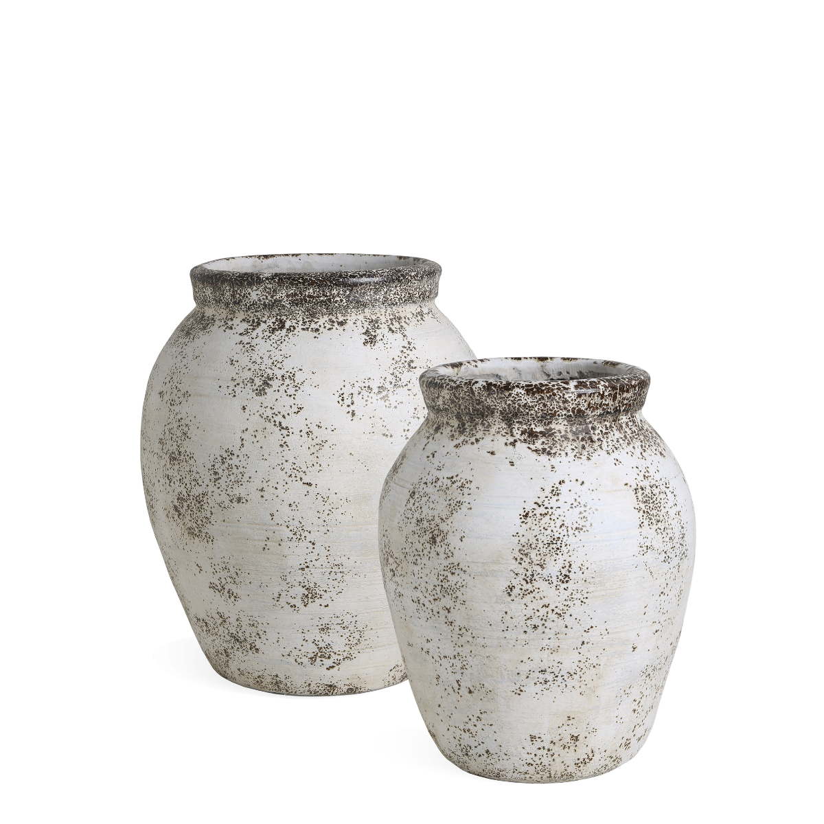 sia-antica-lot-2-cache-pots-col-droit-beige-antique image 1