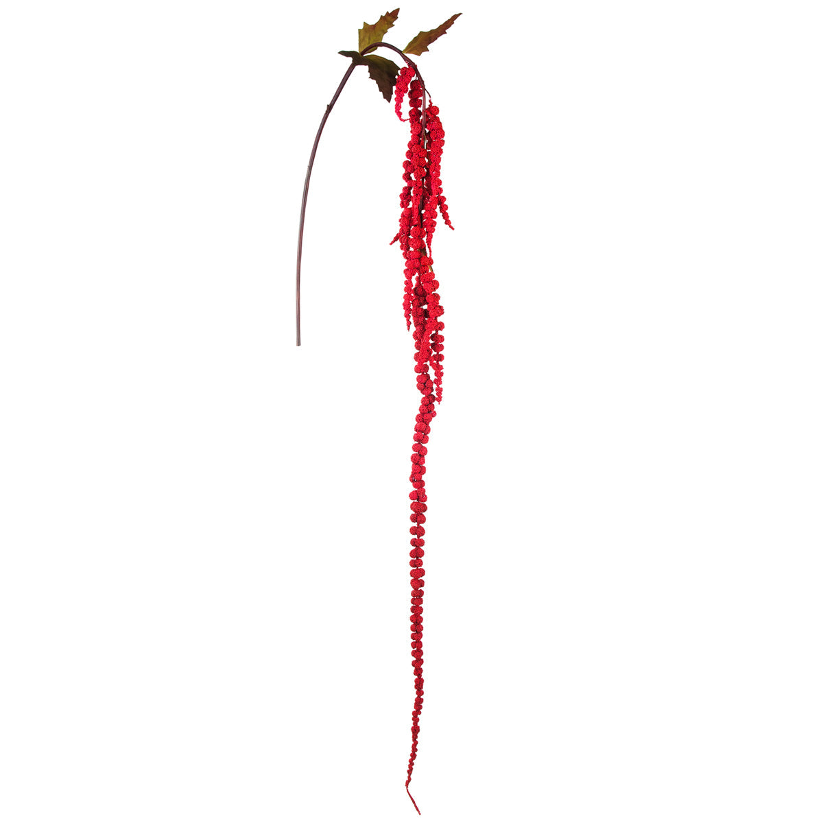sia-deco-noah-feuillage-amarante-tombante-177-cm-rouge image 1