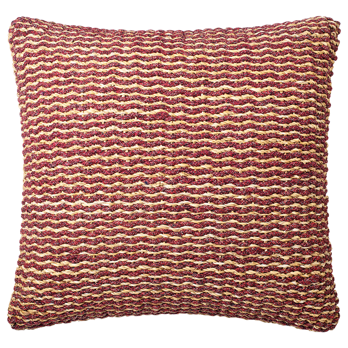 sia-deco-nola-coussin-de-sol-luigio-pouf-rouge-80-cm image 1