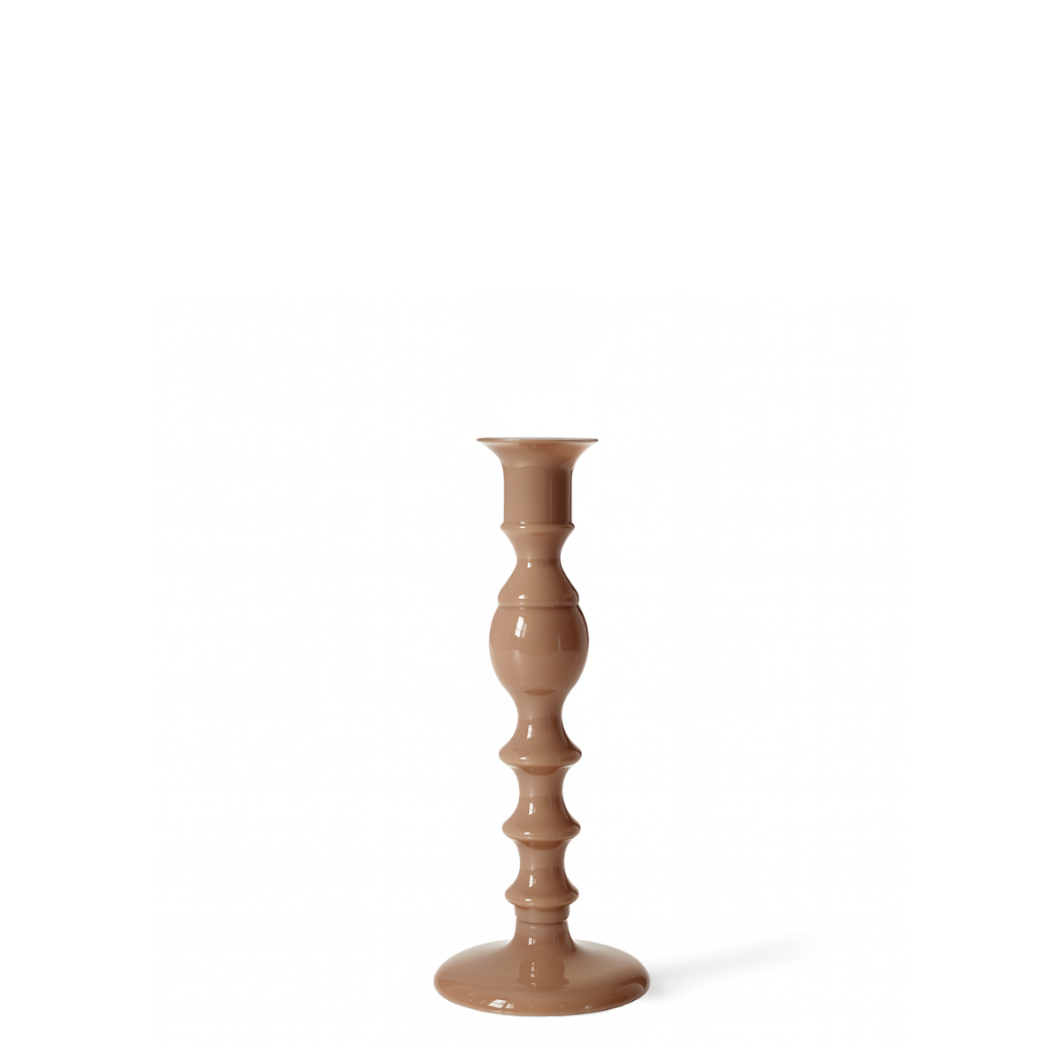 sia-nora-nude-bougeoir-beige-22-cm-verre image 1