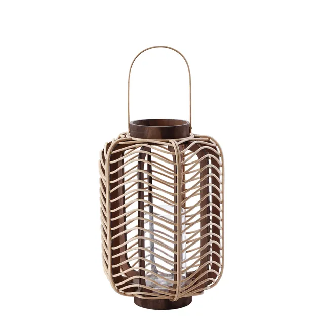 sia-deco-nora-nella-lanterne-rotin-bois-clair-60-cm image 1
