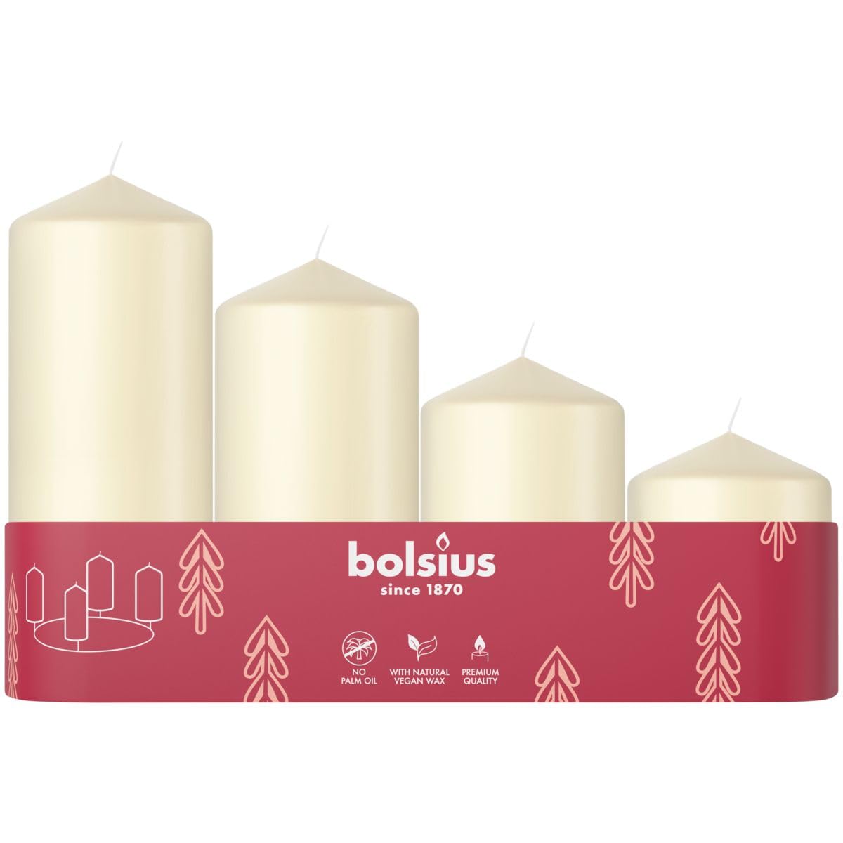 bolsius-bougies-piliers-lisses-lot-de-4-blanc-12-10-8-6-cm-sans-parfum image 7