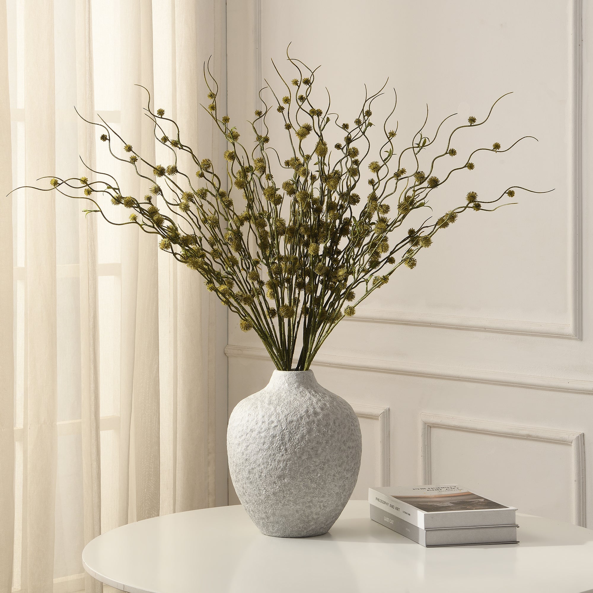 sia-deco-noah-branche-chardon-boule-88-cm-rose-p-le image 8