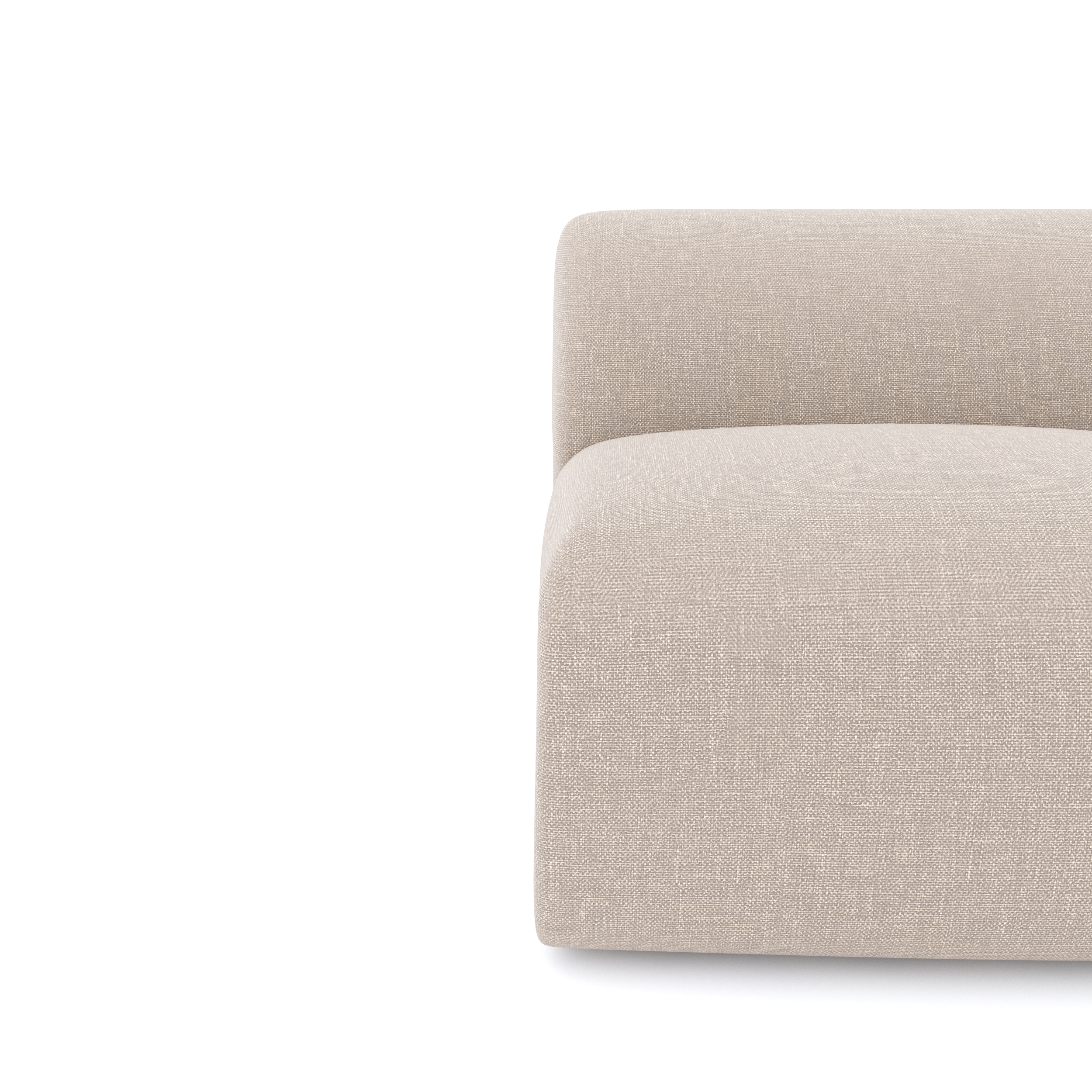 sia-deco-myra-fauteuil-sans-accoudoirs-beige-arrondi image 6