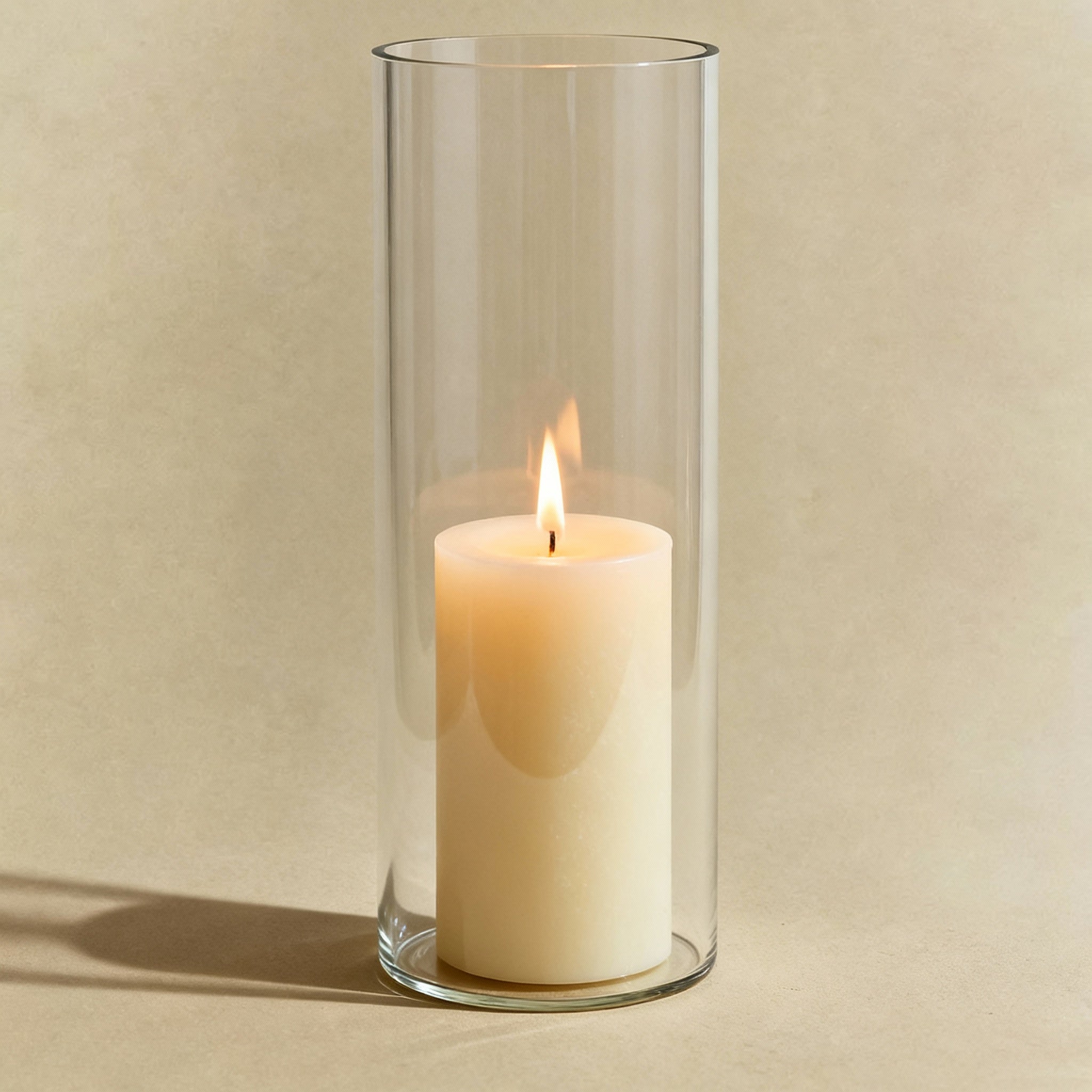 sia-deco-nora-halo-28-cm-photophore-verre-transparent image 2