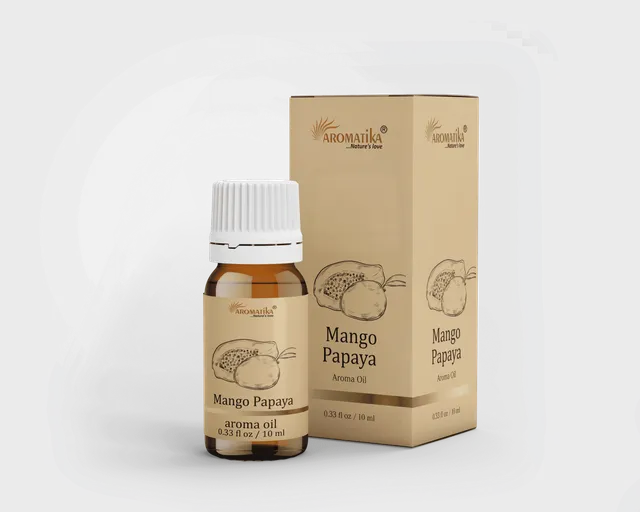 aromatika-aroma-oil-mango-papaya-huile-parfum-e-10-ml-fruit-e image 1