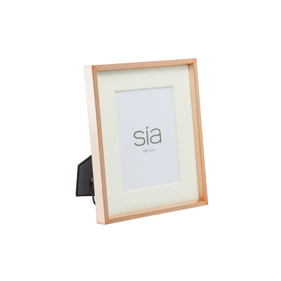 sia-victoria-pure-cadre-photo-cuivre-13x18-cm-acier image 1