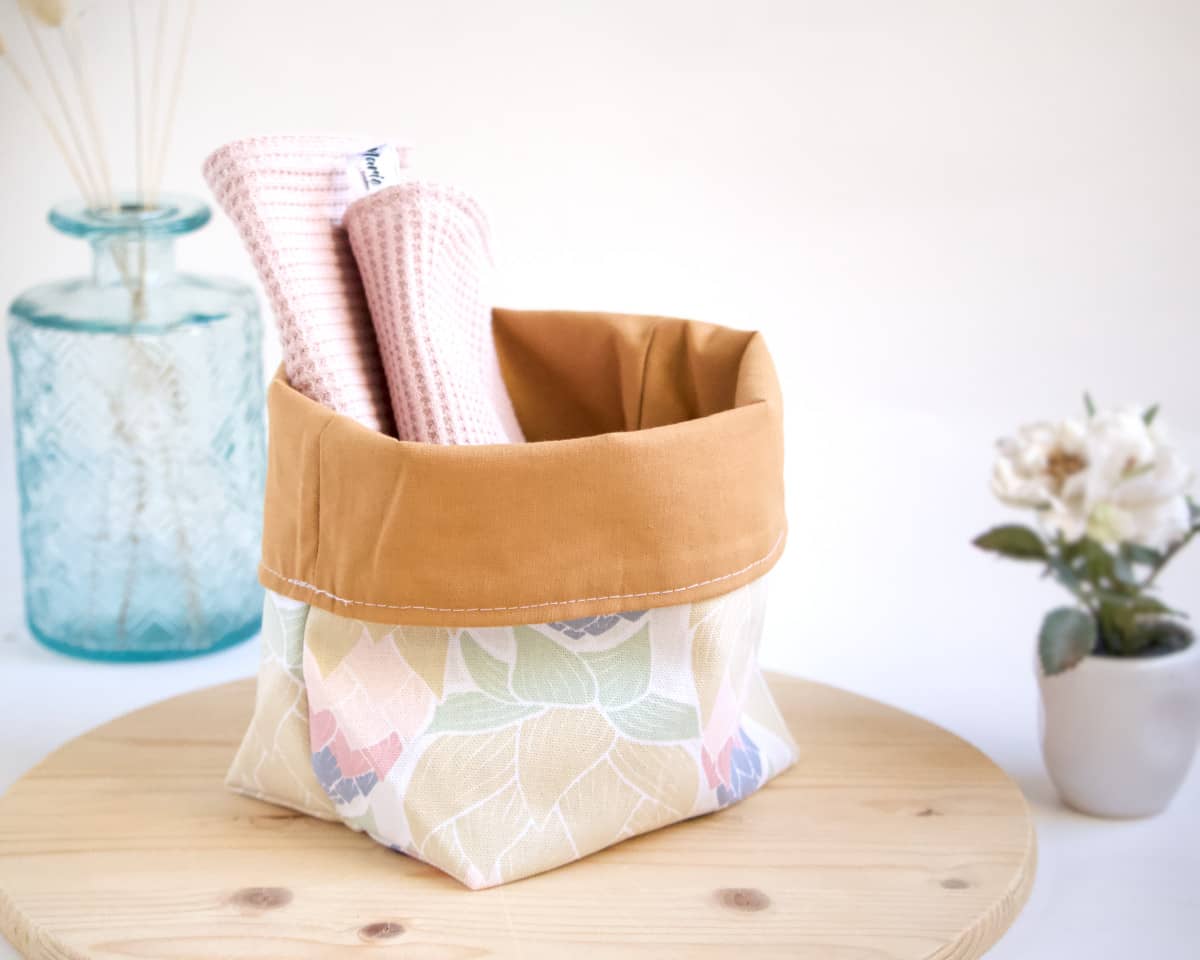 am-cla-paniers-rangement-panier-tissu-artichauts-pastels image 1