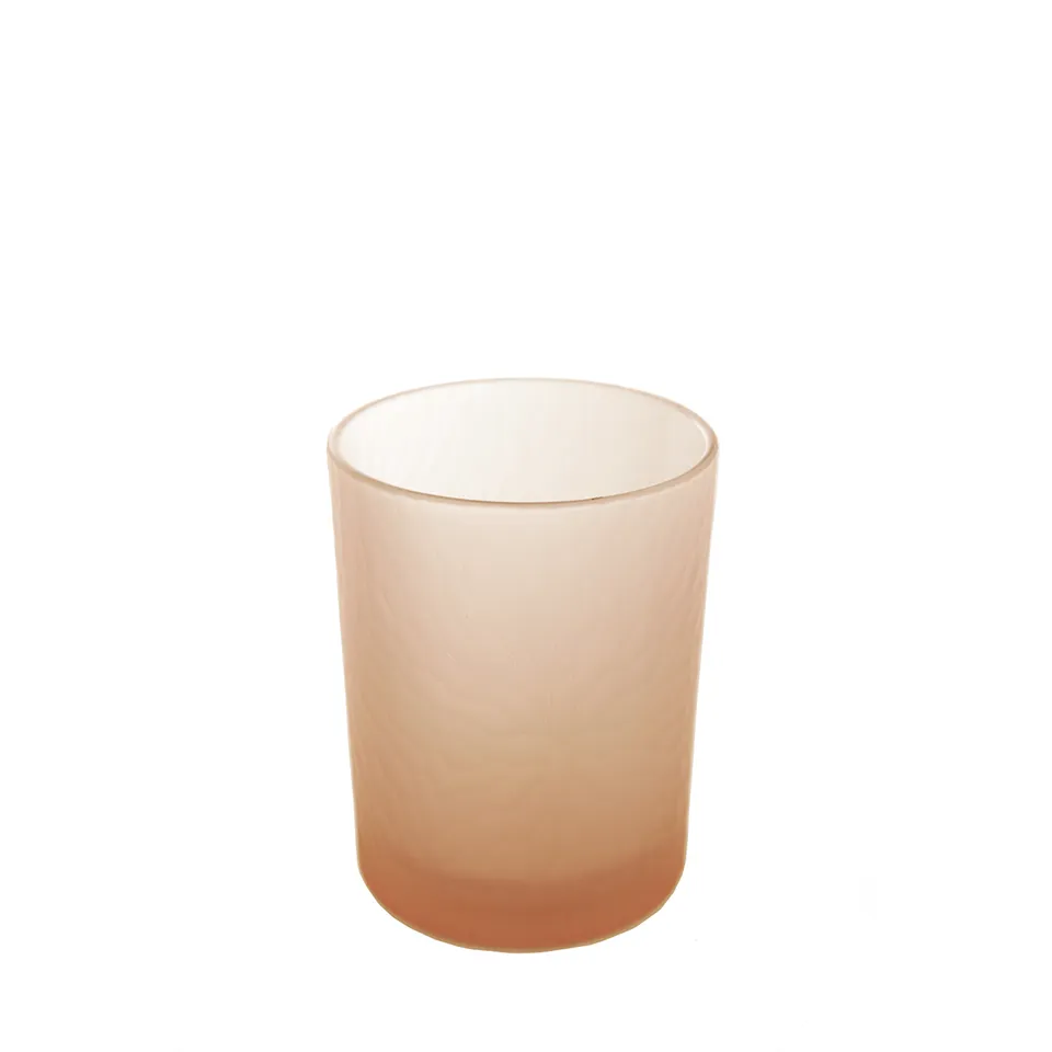 sia-nora-two-petit-photophore-orange-en-verre-d-poli-12-5-cm image 1