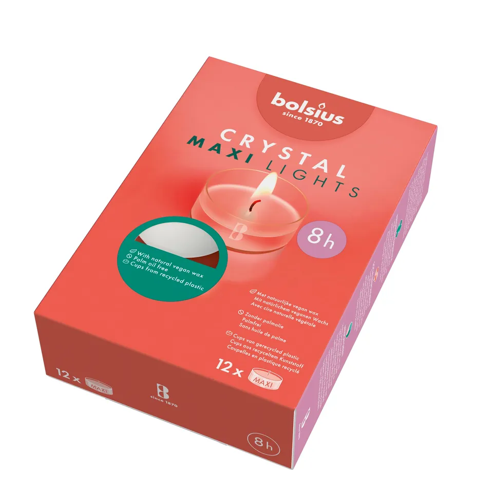bolsius-maxi-xl-bougie-chauffe-plat-blanc-box-12-8h image 1