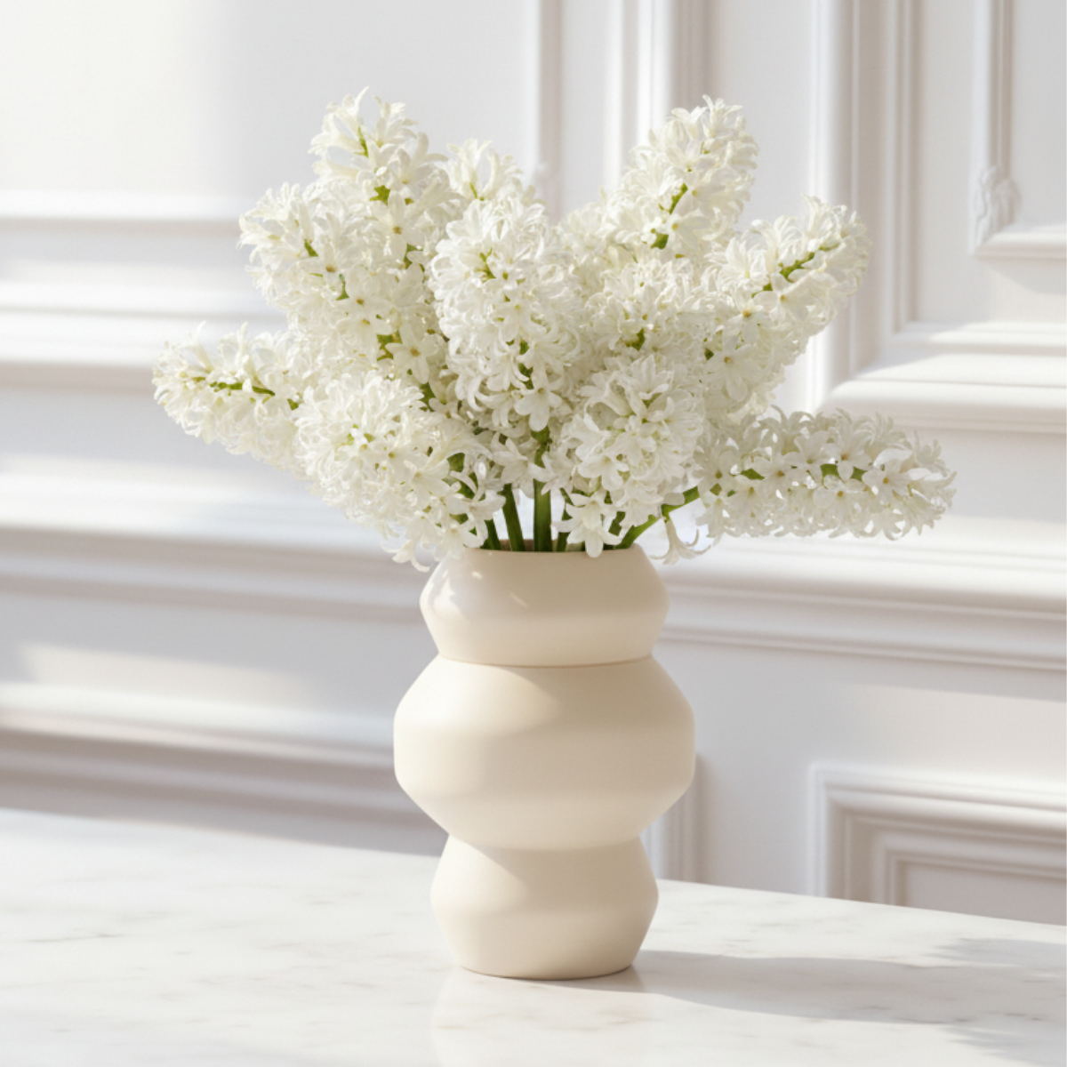 sia-deco-antica-vase-totem-blanc-25-cm image 2