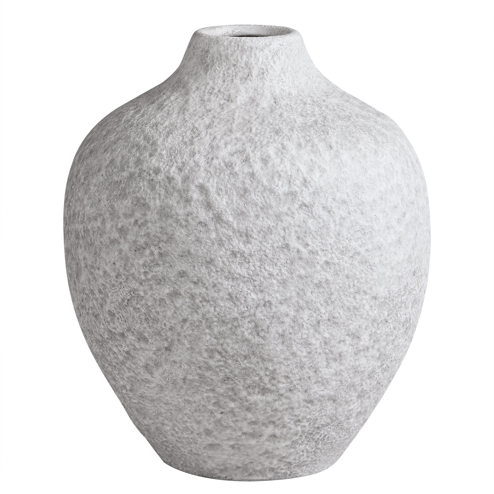 sia-deco-antica-stone-vase-c-ramique-blanc-36-cm image 1
