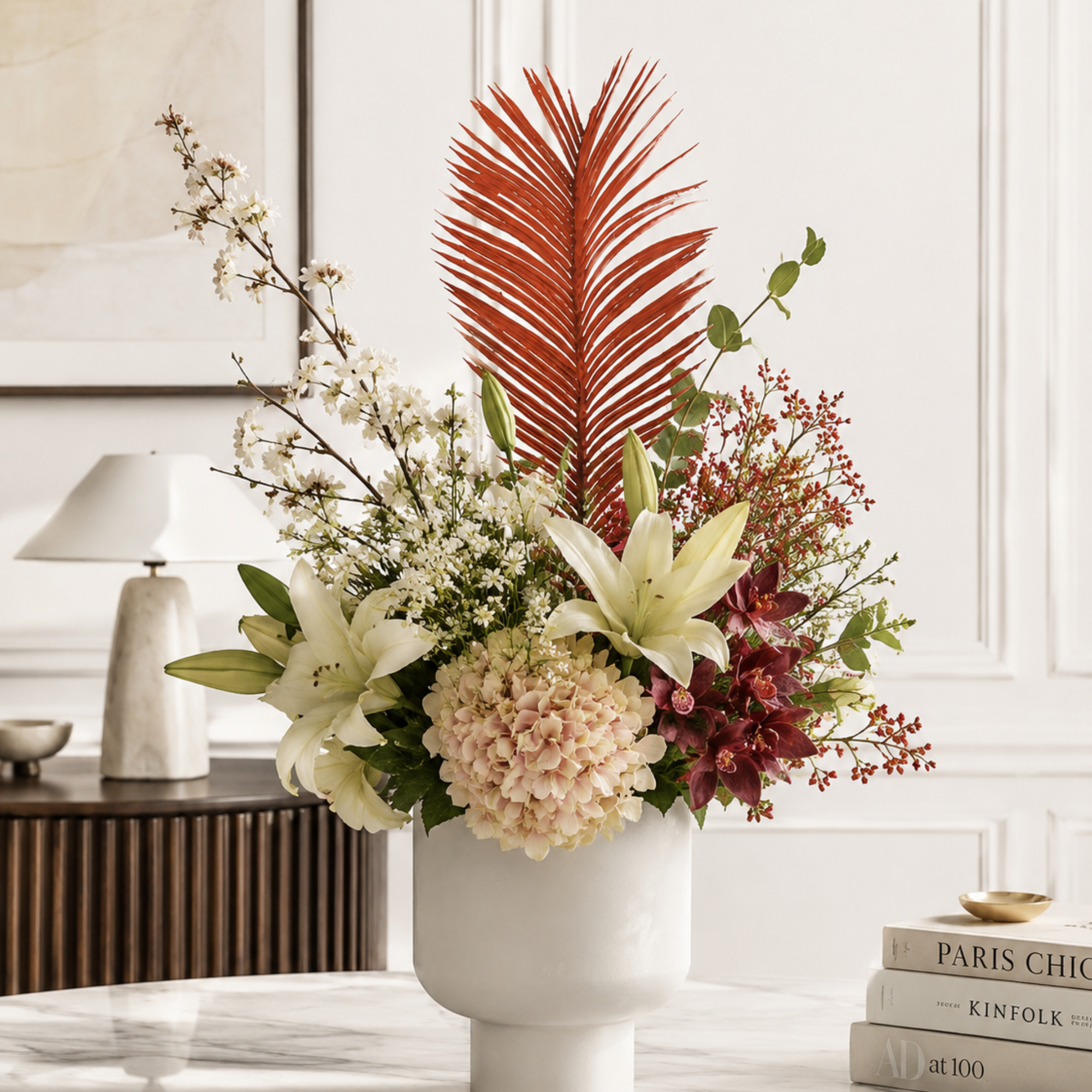 sia-deco-noah-cycas-feuillage-artificiel-rouge-50-cm image 3