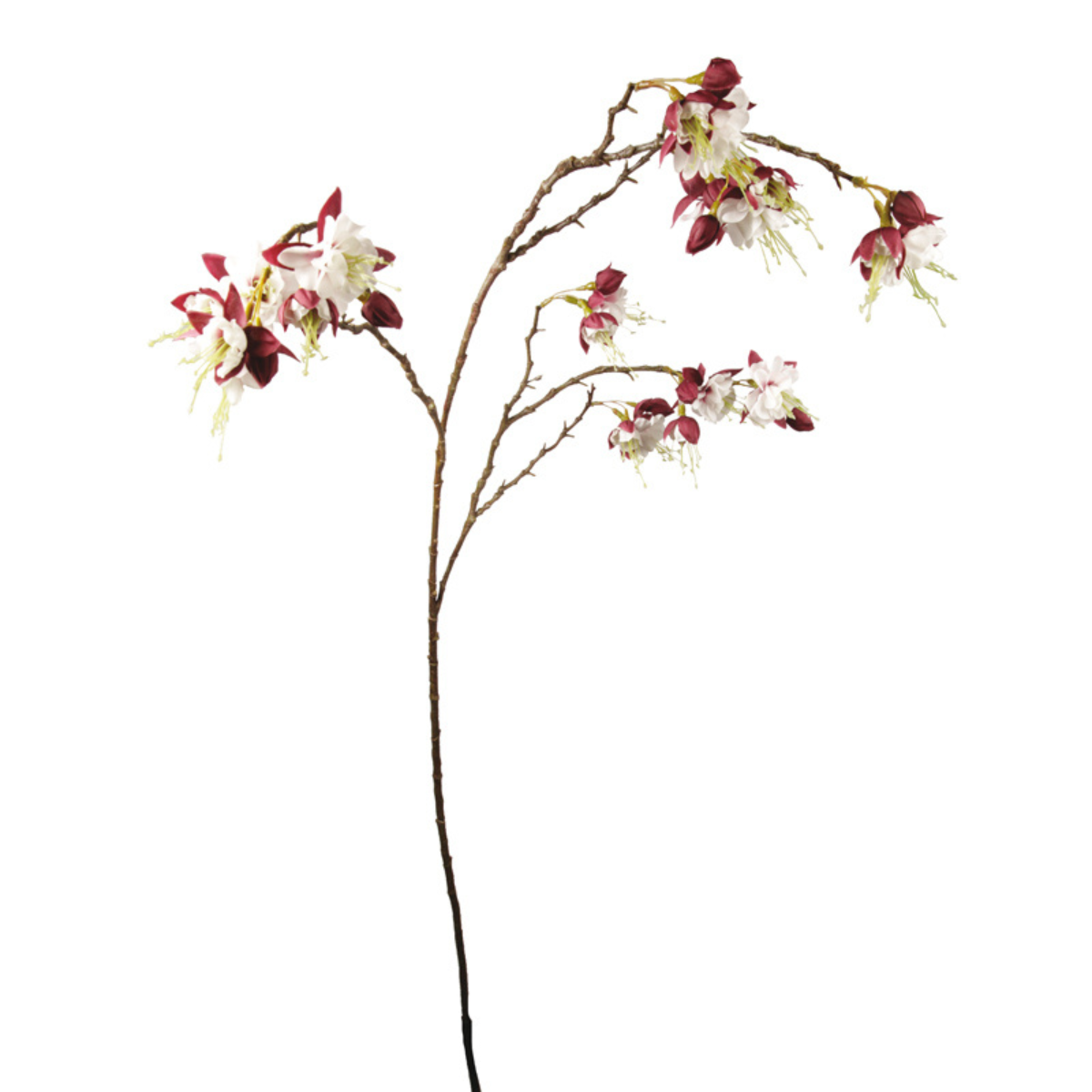 sia-noah-tige-de-fuchsia-artificielle-blanc-132-cm-grand-vase image 1