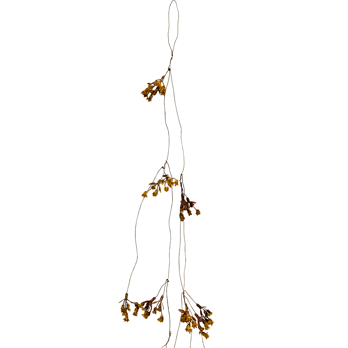 sia-deco-noah-guirlande-mini-fleurs-automne-orange-60-cm image 2