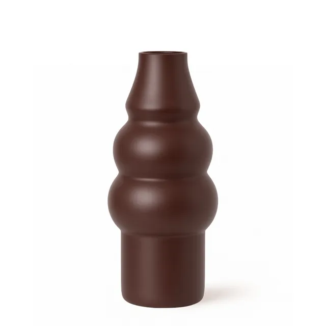 sia-deco-antica-vase-verre-chrysalide-36-cm-marron image 1