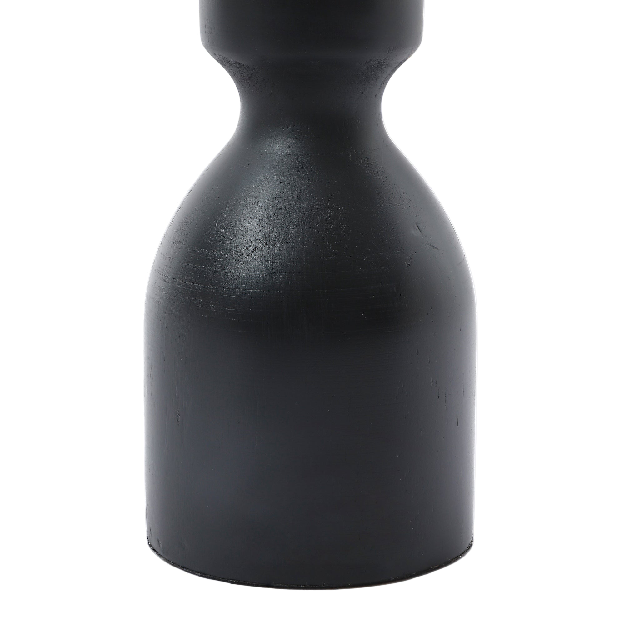 sia-deco-nora-bougeoir-bois-noir-elya-13-cm image 4