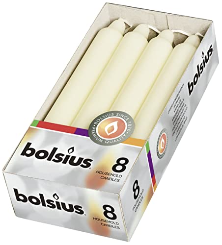 bolsius-bougies-piliers-crown-8-piliers-ivoire-18-cm-6h image 5