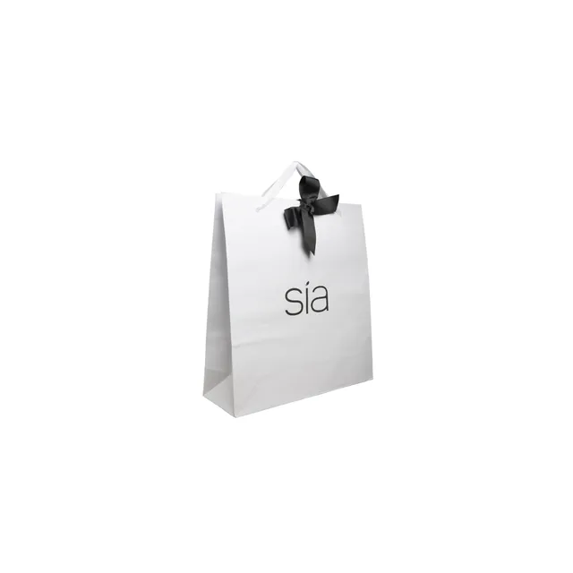 sia-charlie-sac-cadeau-petit-format-blanc-noir image 1
