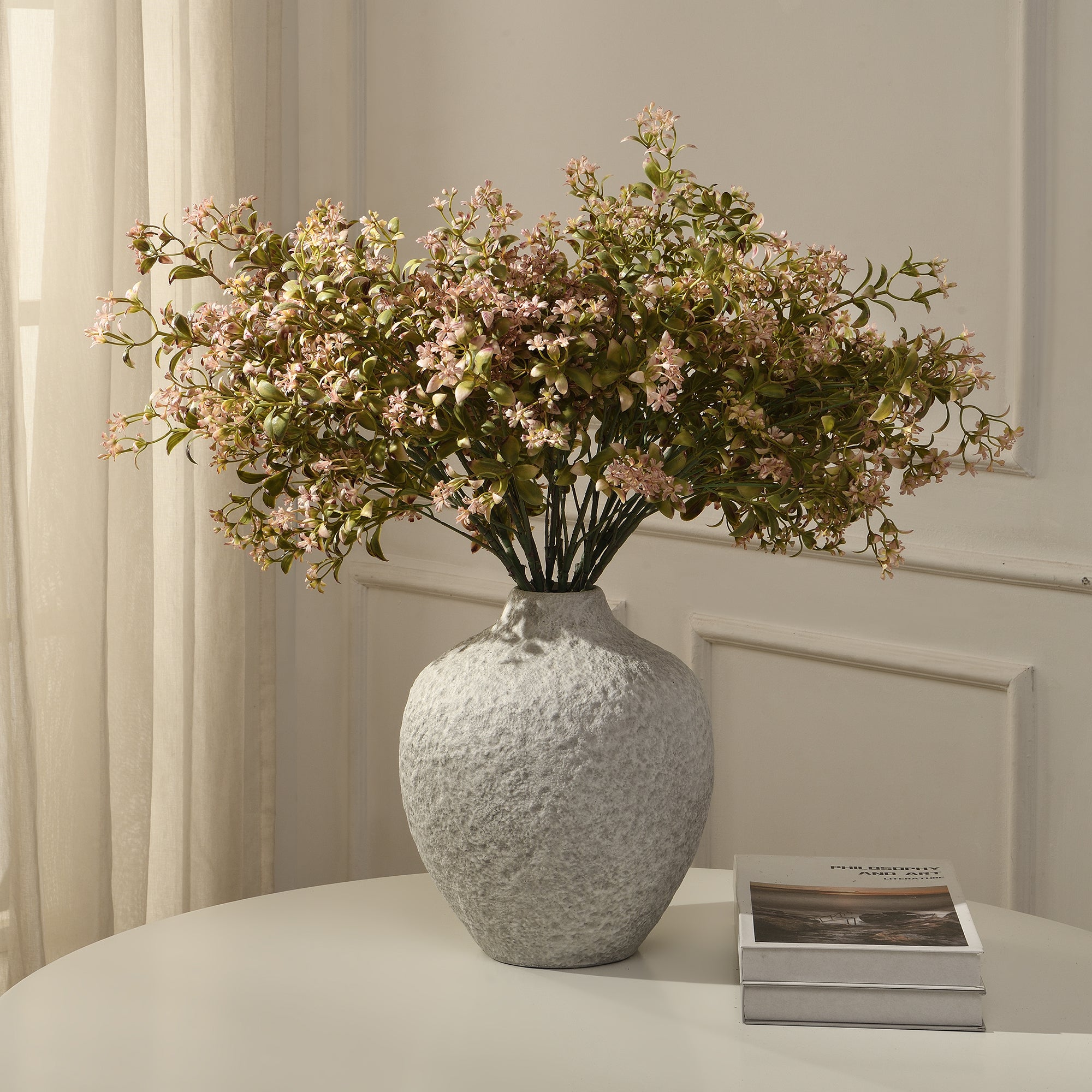 sia-deco-noah-tige-fleurs-feuillue-violet-64-cm image 8