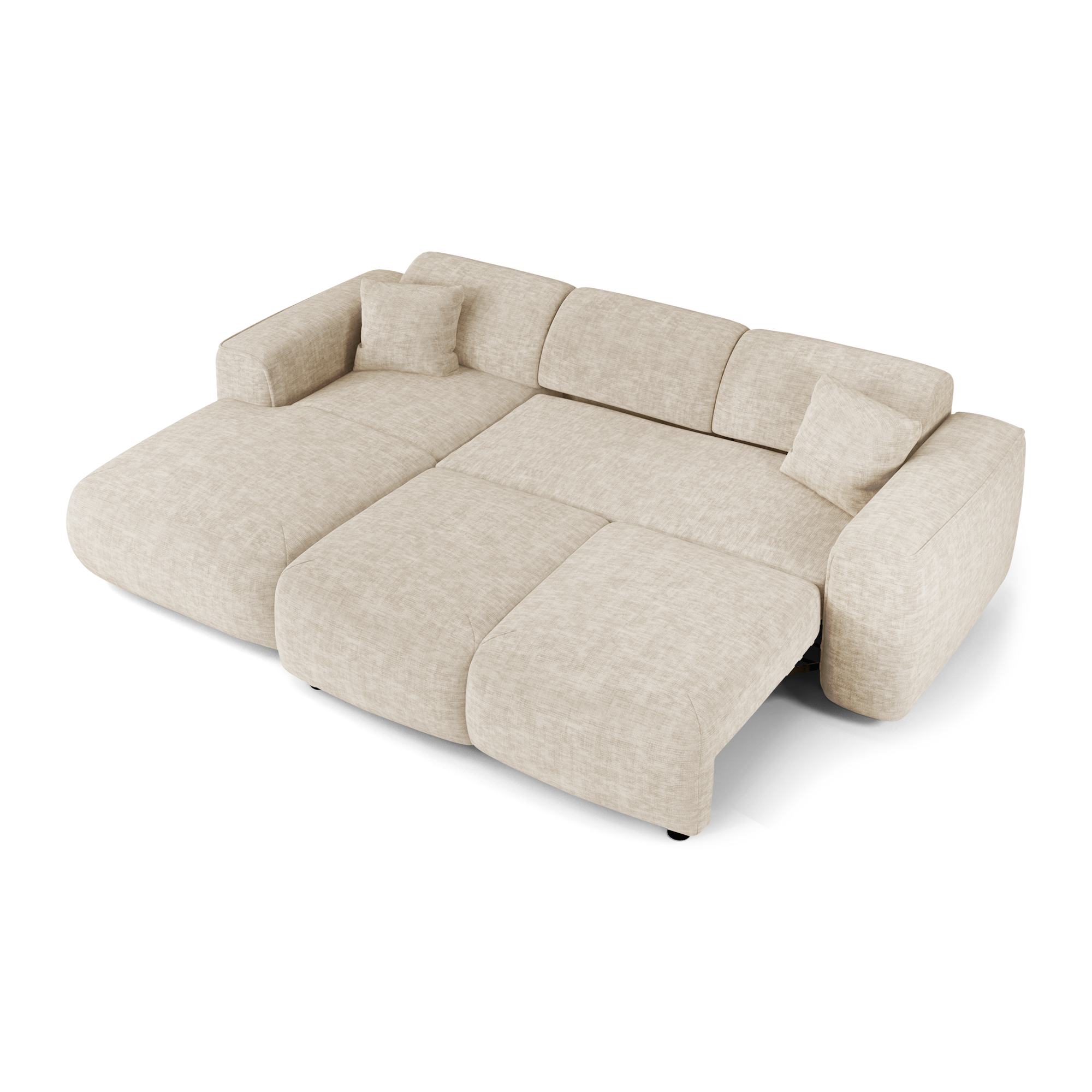 sia-yuma-canap-convertible-angle-gauche-beige image 2