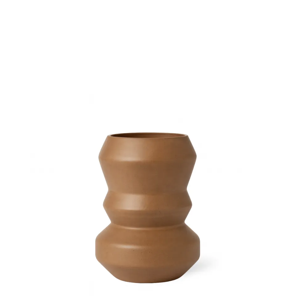 sia-antica-totem-21-cm-petit-vase-marron-mat image 1