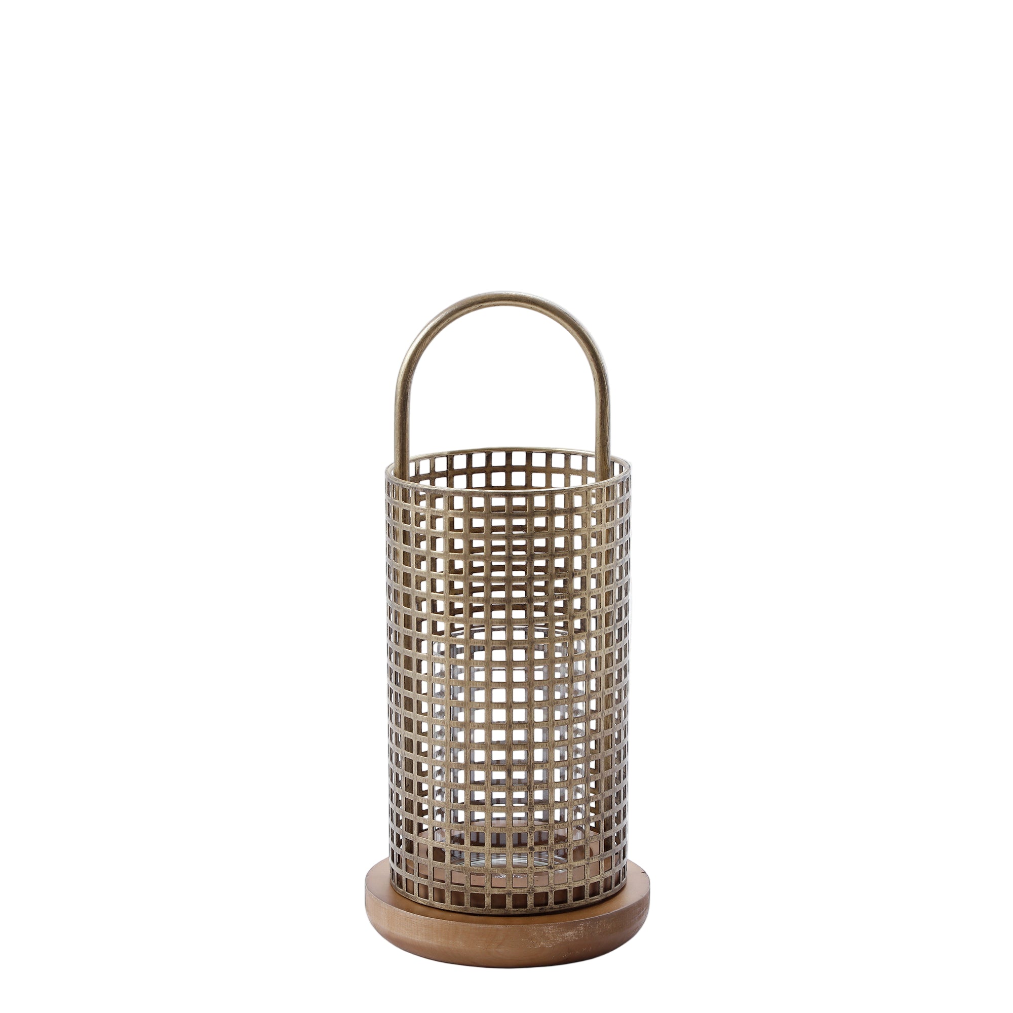 sia-nora-silo-lanterne-dor-e-36-cm-fer-et-verre image 1