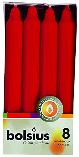 bolsius-piliers-bougies-piliers-rouge-18-cm-lot-8 image 8