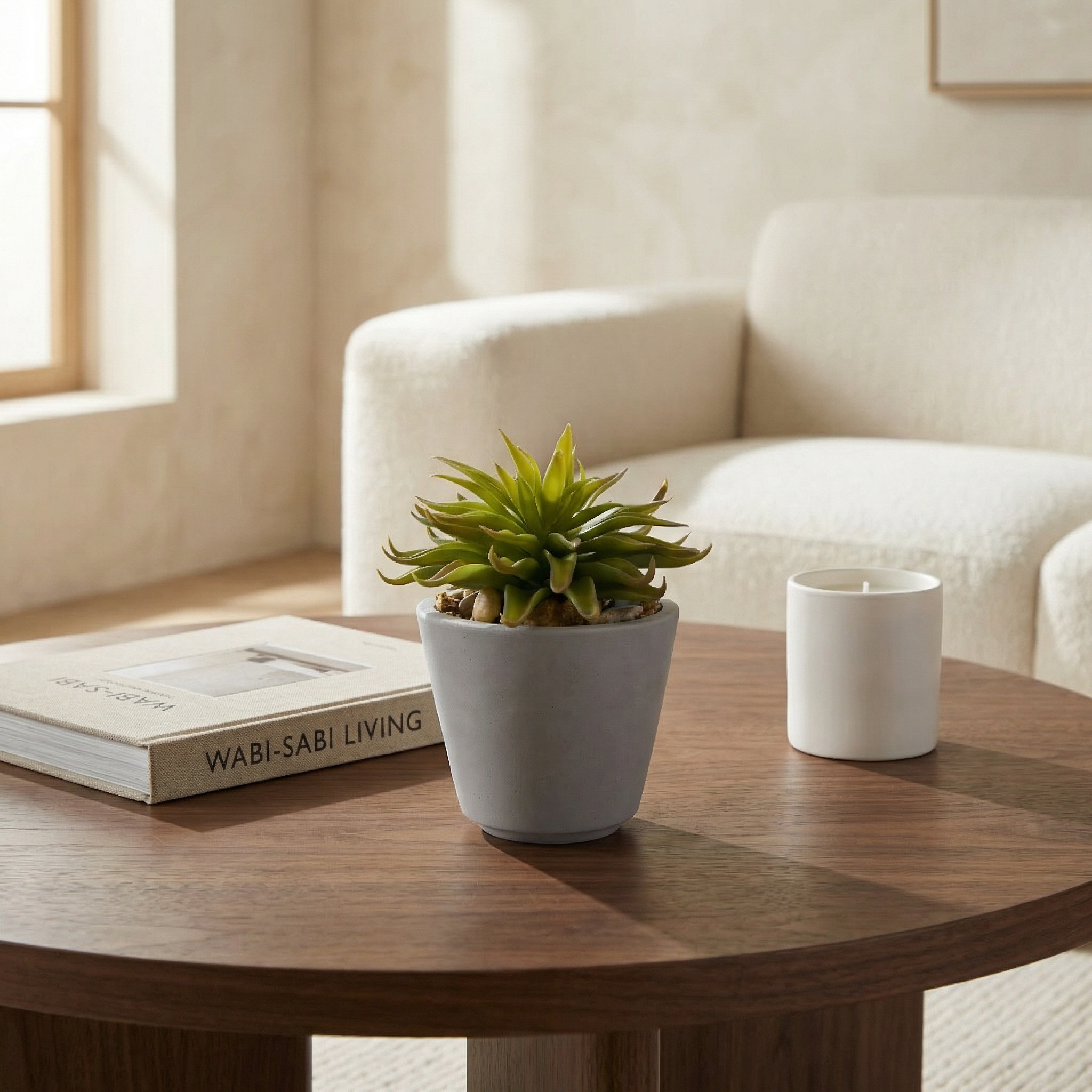 sia-deco-noah-maya-succulente-artificielle-vert-pot-18-cm image 2
