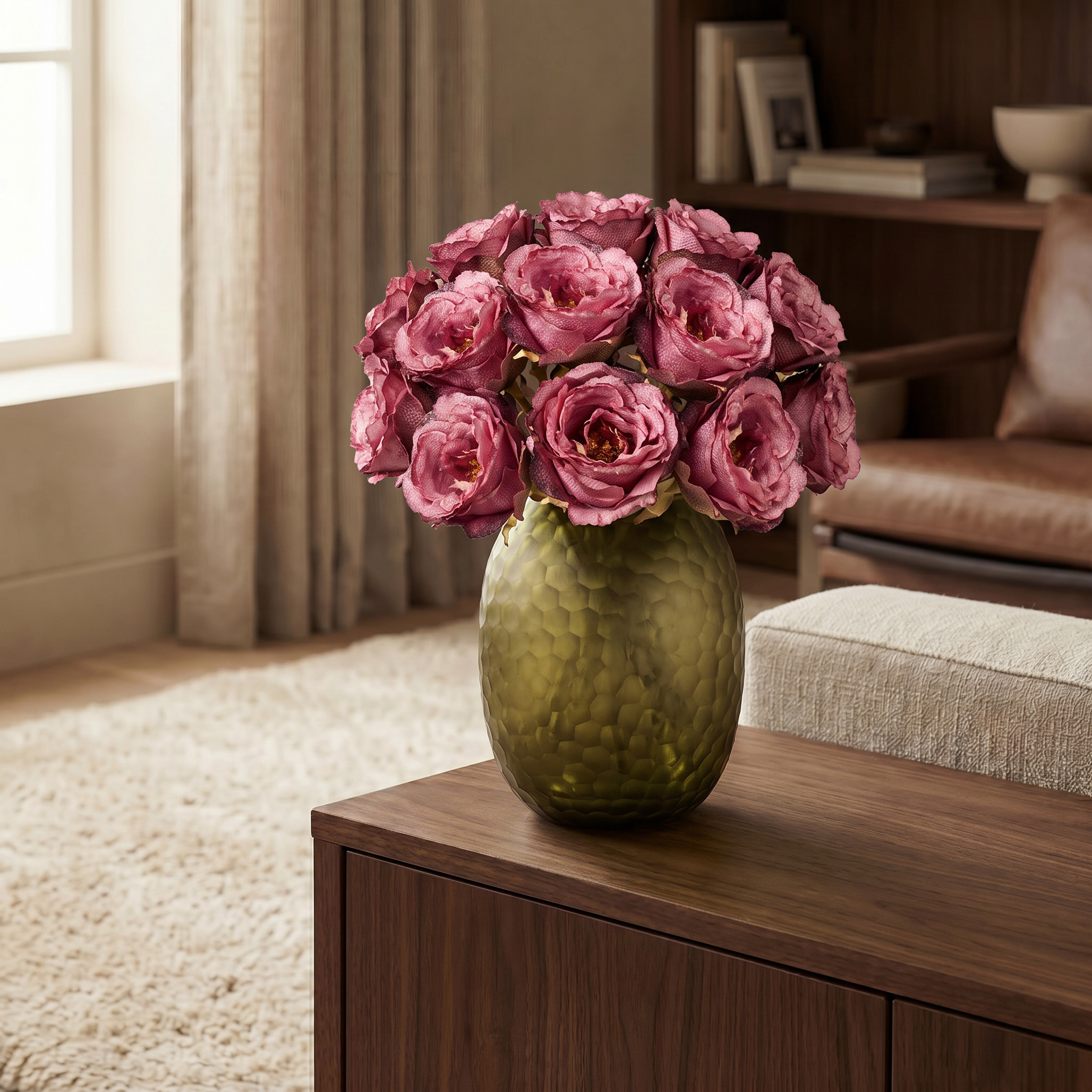 sia-noah-leslie-tige-rose-artificielle-marron-55-cm image 8