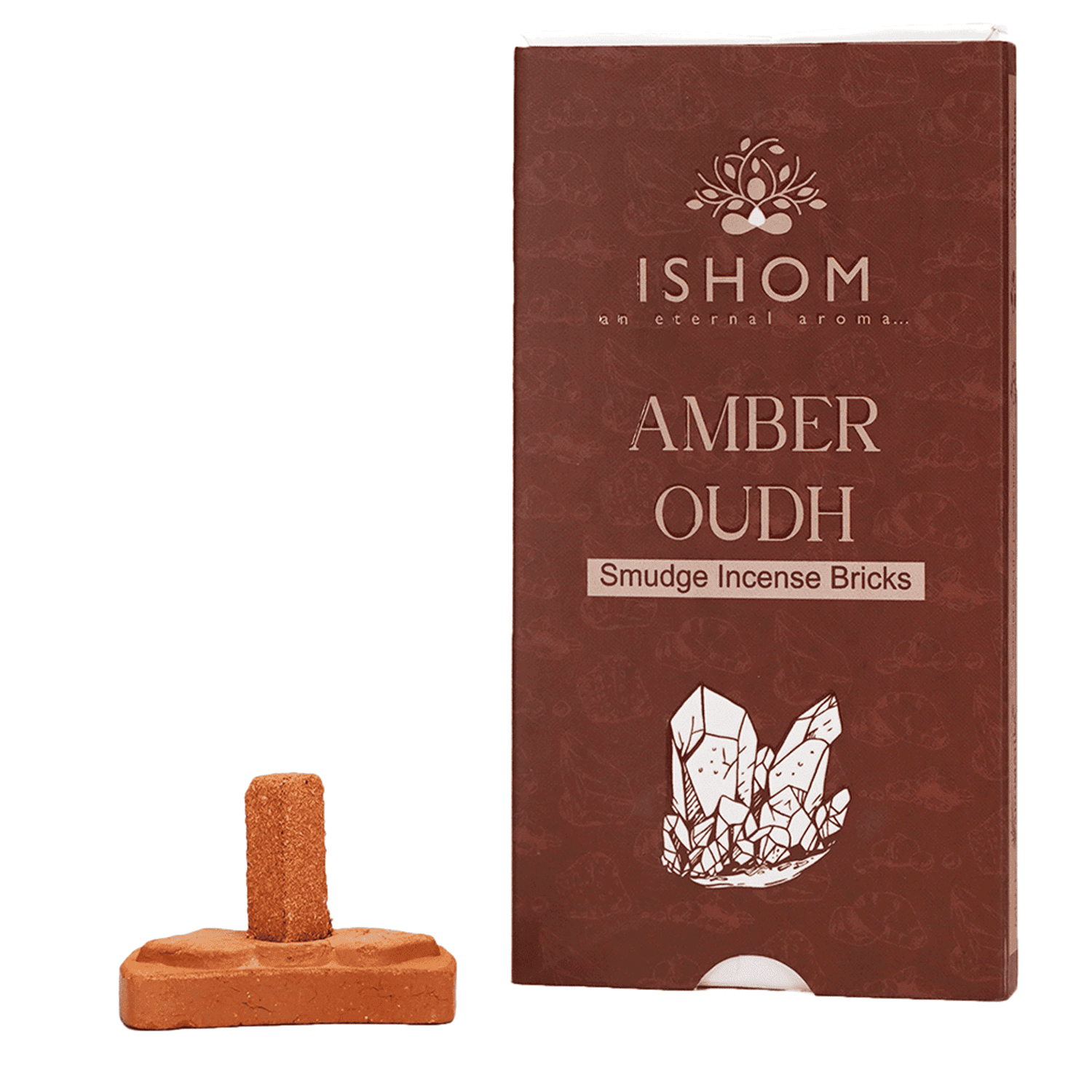 aromatika-ishom-smudge-amber-oudh-briques-encens-x15 image 1