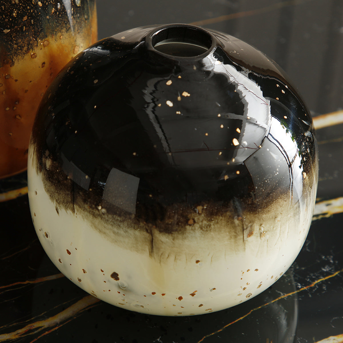 sia-antica-vase-sparkles-verre-cr-me-15-cm-bicolore image 4