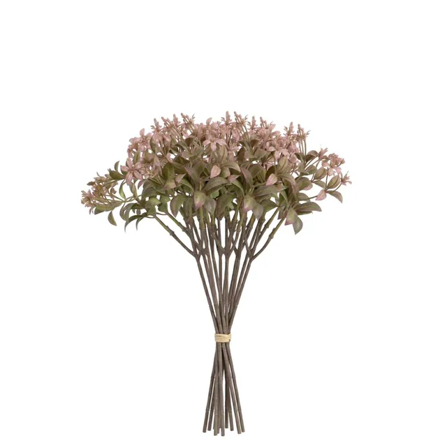 sia-noah-bouquet-fleurs-artificielles-35-cm-rose-12-tiges image 1