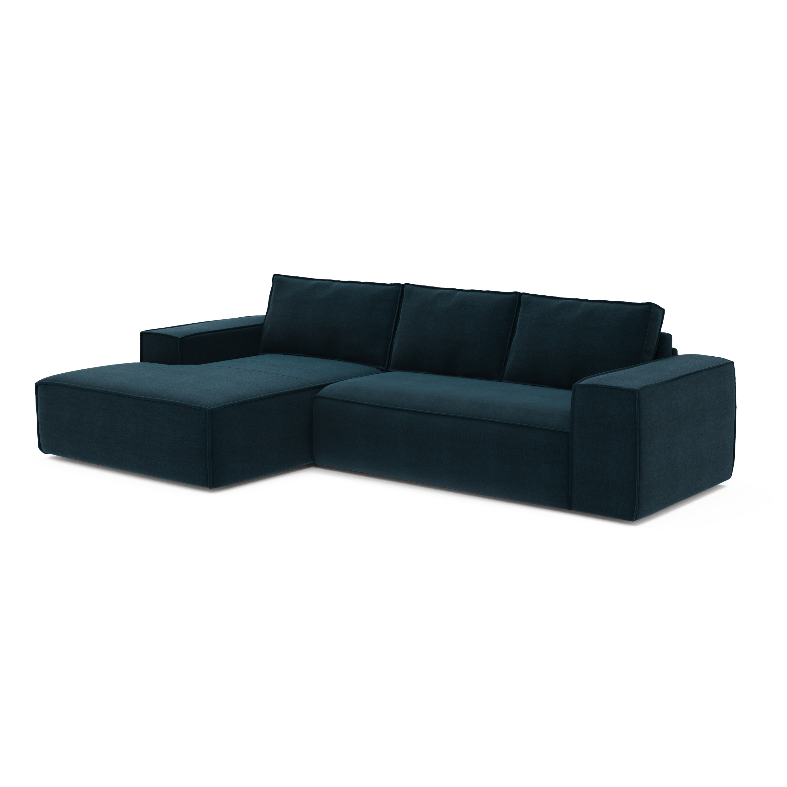 sia-deco-joan-canap-convertible-angle-gauche-bleu-paon image 3