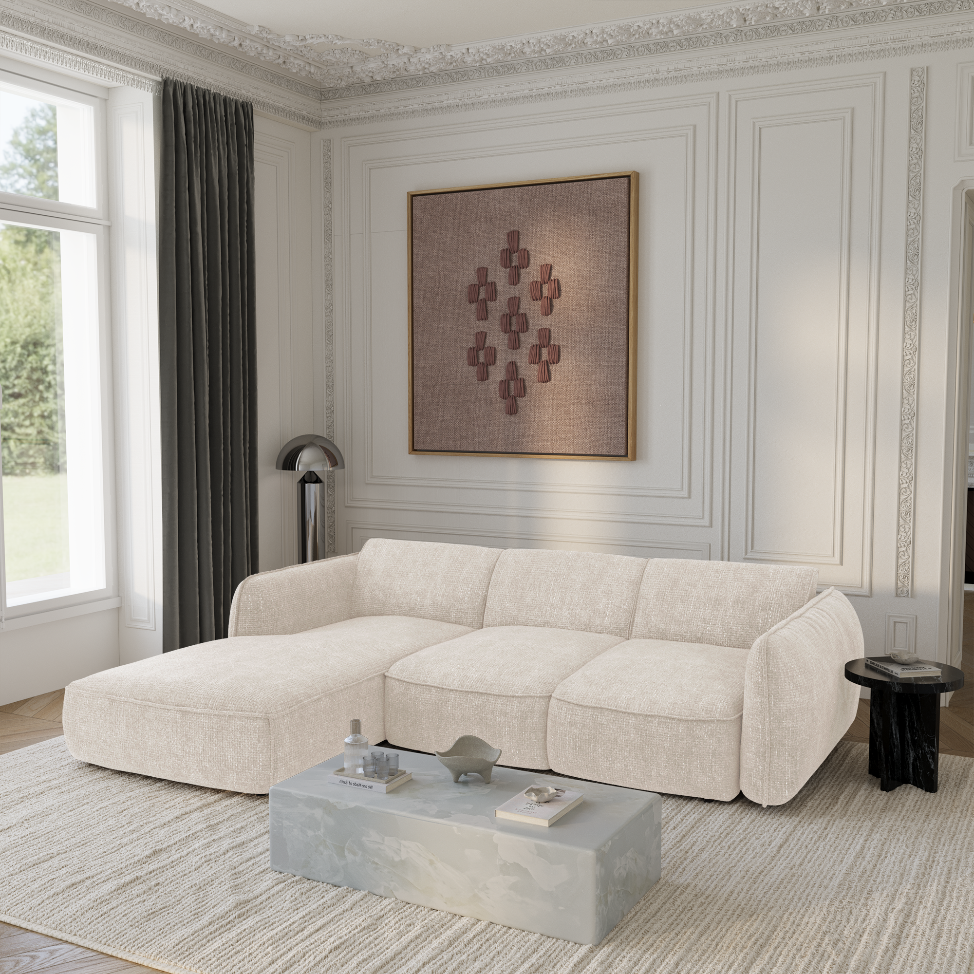 sia-deco-livia-canap-angle-gauche-convertible-cr-me-couchage image 3