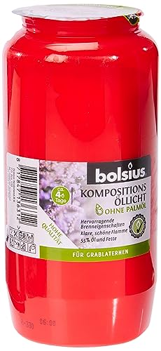 bolsius-n-7-bougie-fun-raire-rouge-lot-24-85h image 7