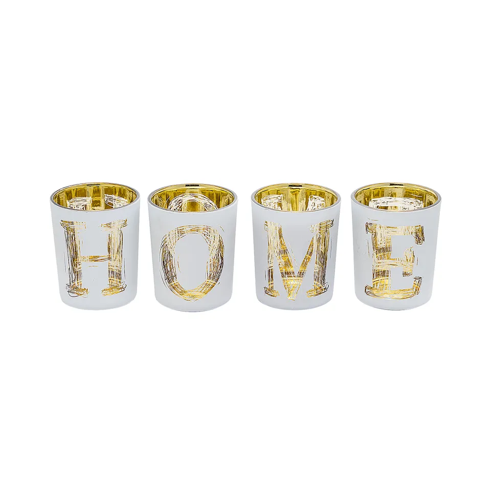 sia-nora-lot-4-photophores-home-verre-blanc-dor image 1