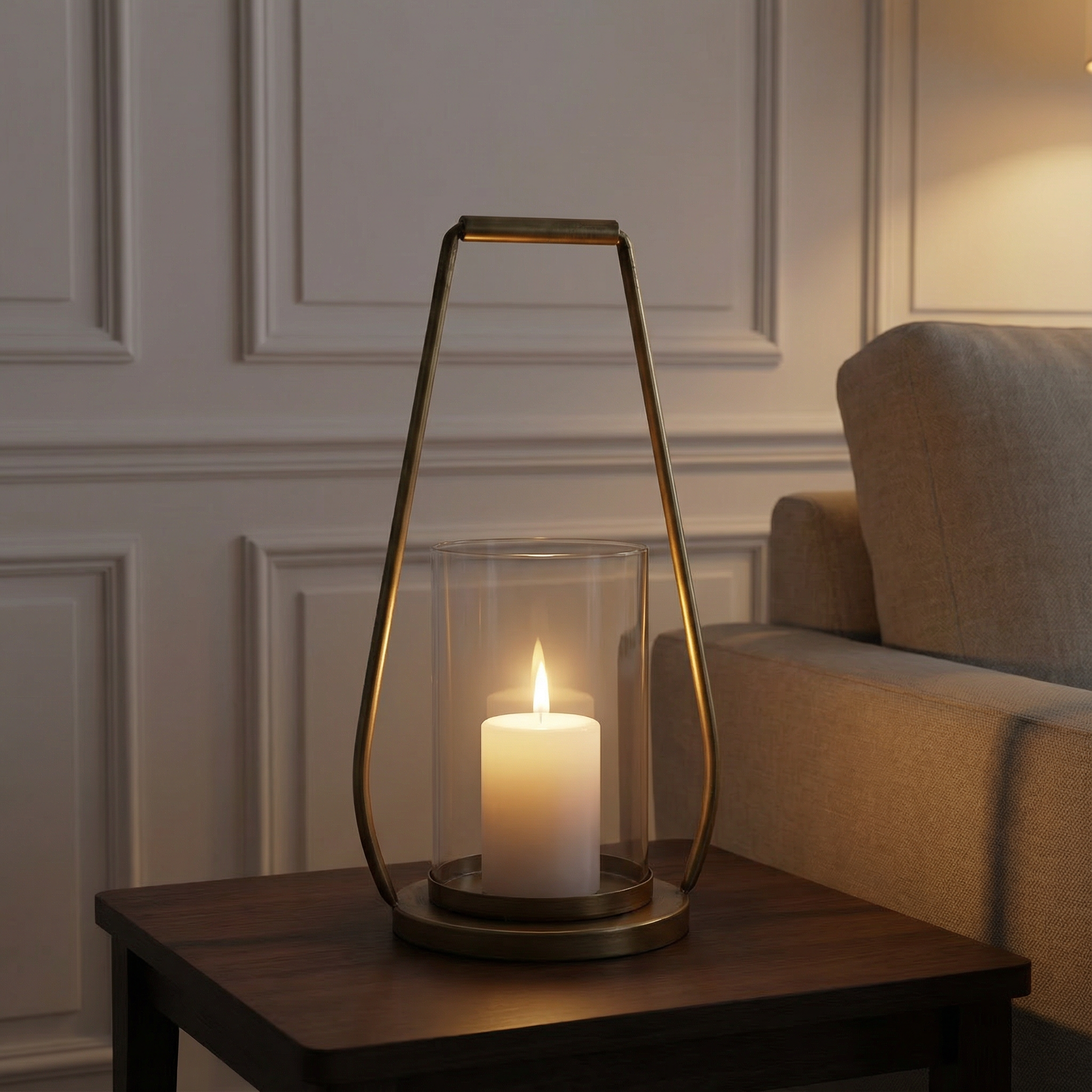 sia-nora-ysel-lanterne-m-tal-38-cm-dor-laiton image 2