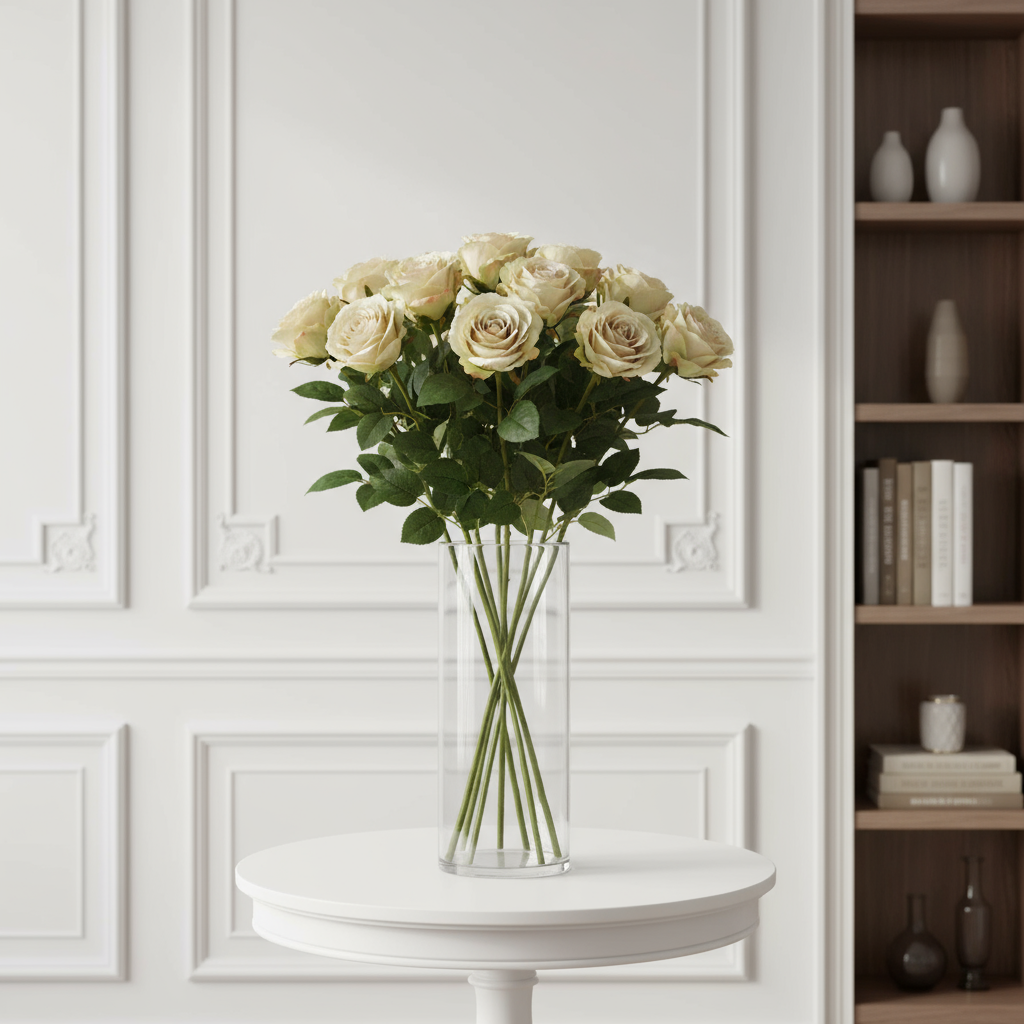 sia-noah-diane-tige-rose-artificielle-53cm-cr-me image 2