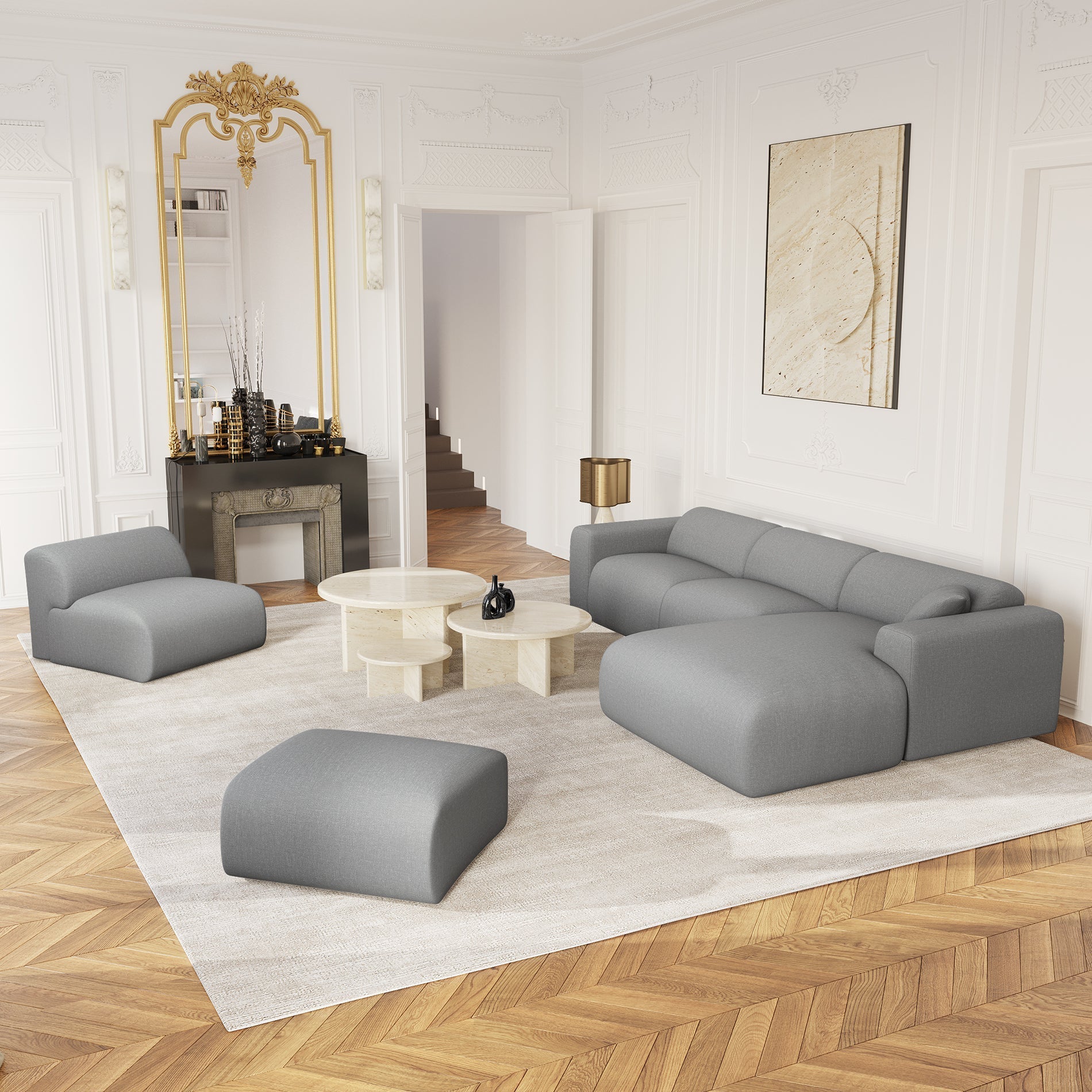 sia-myra-canap-angle-droit-beige-5-places-arrondi image 8