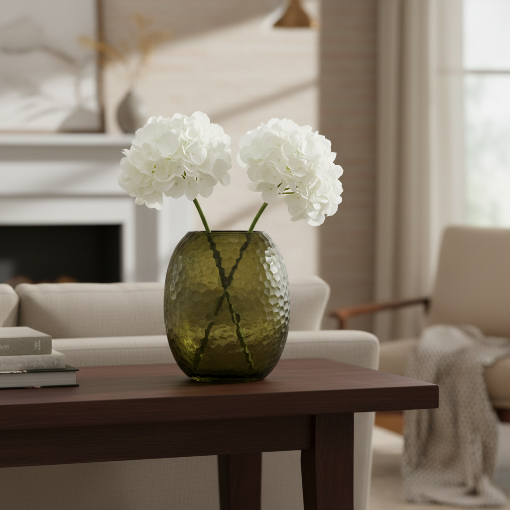 sia-antica-gemma-vase-verre-souffl-vert-29-cm image 2