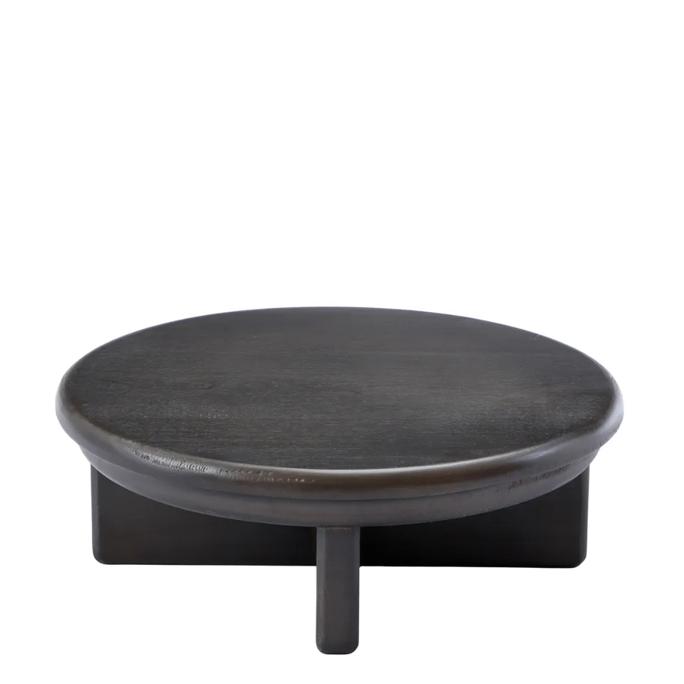 sia-arlo-milo-plateau-rond-noir-sur-pieds-25-5-cm image 1