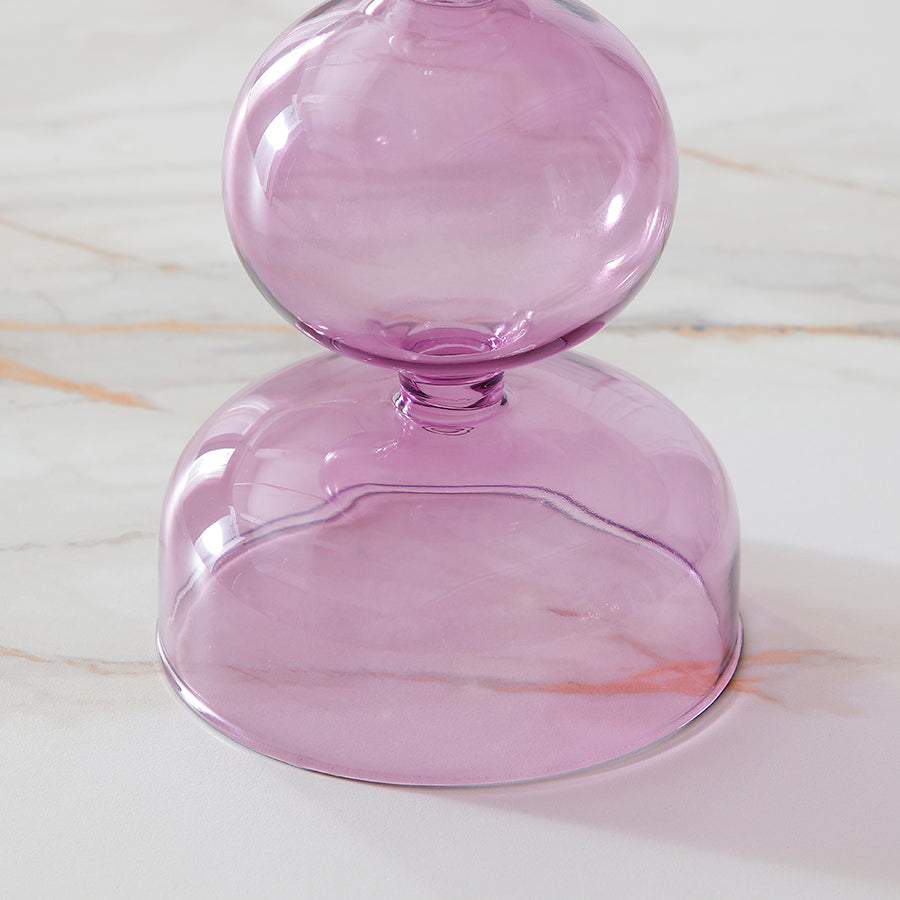 sia-nora-bougeoir-sunrise-25-cm-verre-mauve image 4